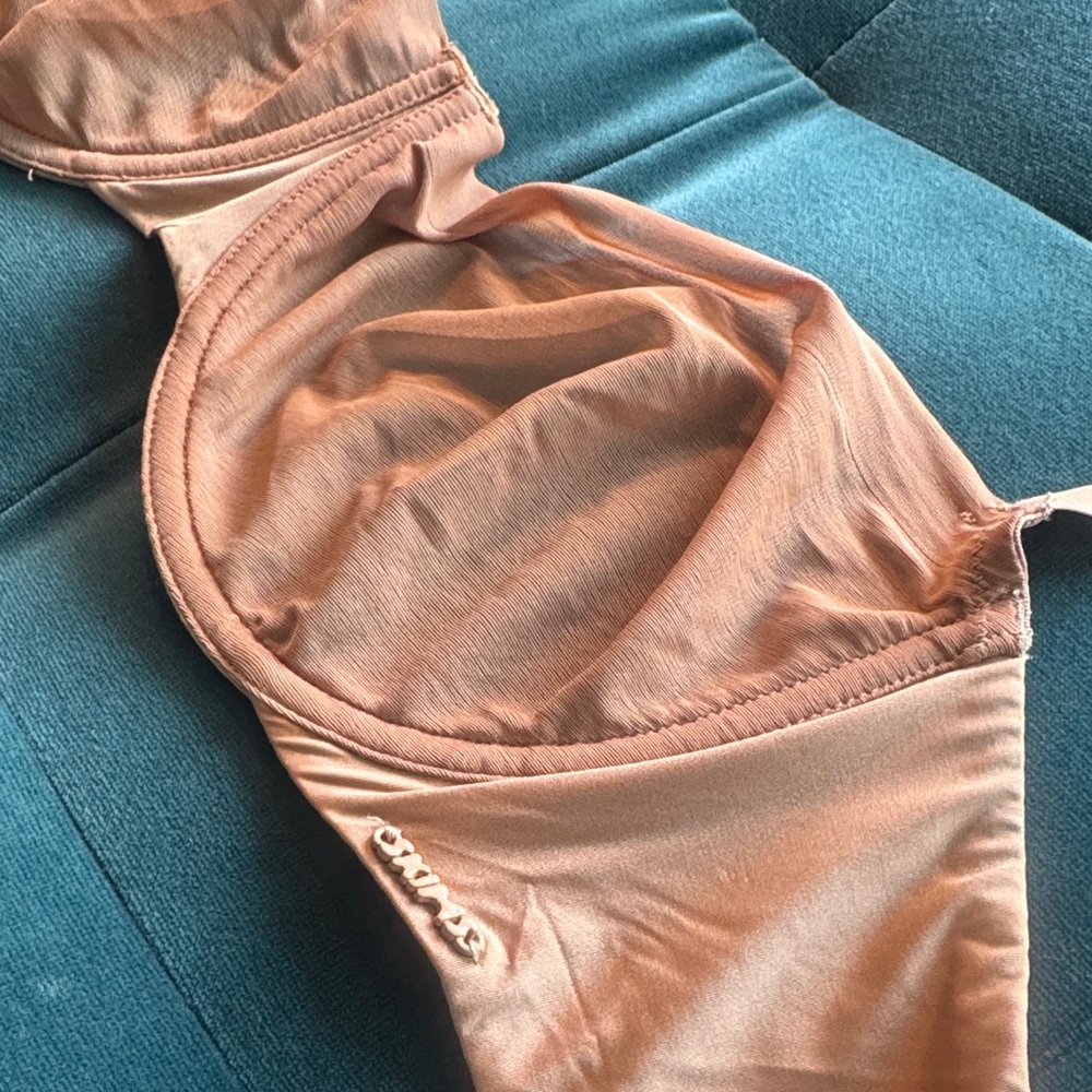 SKIMS Copper Satin Bra